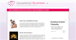 Desktop Screenshot of compatibiliteamoureuse.net